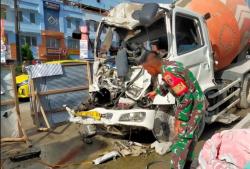 Polisi Sebut Truk Molen yang Kecelakaan di Turunan Rapak karena Sopir Tidak Injak Rem