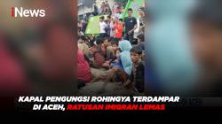 Kapal Pengungsi Rohingya Terdampar di Aceh, Ratusan Imigran Lemas