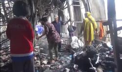 Pasar Sentral Makassar Terbakar, Pedagang: Habis Semua