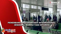 Cuaca Buruk di Semarang, Penerbangan Pesawat Ditunda