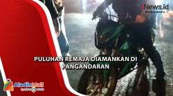 Pakai Knalpol Bising,  Puluhan Remaja di Pangandaran Diamankan Polisi<