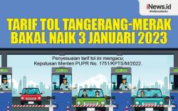 Infografis Tarif Tol Tangerang-Merak Bakal Naik 3 Januari 2023