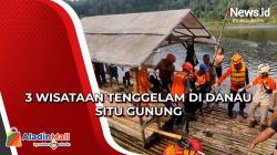 2 Wisatawan Tewas Tenggelam, Danau Situ Gunung Ditutup Sementara