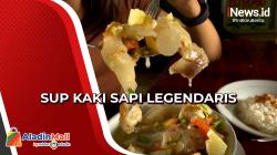 Kuliner Legndaris, Nikmatnya Kuliner Sup Kaki di Cideng