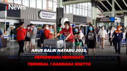 Arus Balik Nataru 2023, Penumpang Padati Terminal 1 Bandara Soetta