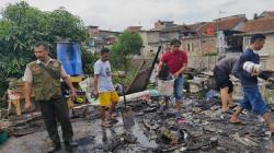 Lantai 2 Rumah Warga Padalarang KBB Terbakar, Api dari dalam Kamar