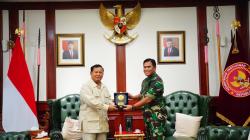 Pertemuan Menhan Prabowo-KSAL Bahas Penguatan Matra Laut