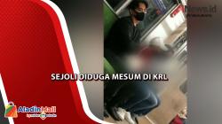 Sejoli Diduga Mesum di KRL, Videonya Viral 