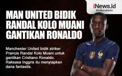 Infografis Man United Bidik Randal Kolo Muani Gantikan Ronaldo