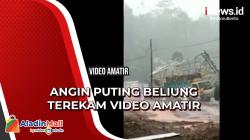 Ciamis Dilanda Puting Beliung, Puluhan Rumah Rusak<