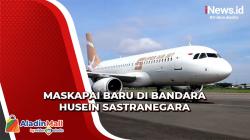 Maskapai Baru Tiba di Bandara Husein Sastranegara, Siap Layani Dua Rute Penerbangan