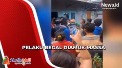 Nyaris Tewas Dikeroyok Warga, Begal di Palembang Selamatkan Diri Masuk Rumah Anggota Polisi<