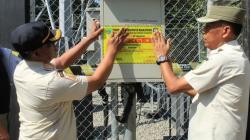 Pembangunan Tak Berizin, Menara Telekomunikasi di Palasah Majalengka Disegel<