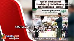 Viral! Ustazah Disawer saat Baca Quran, PBNU Menilai Kurang Etis
