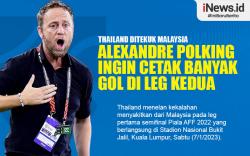 Infografis Alexandre Polking Ingin Thailand Cetak Banyak Gol di Leg II Semifinal Piala AFF 2022