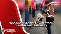 Pelaku Penganiayaan di Palembang Ditembak karena Melukai Polisi, Begini Kondisinya<