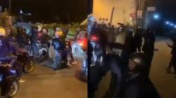 Viral Aksi Brutal Geng Motor Bersenjata Celurit di Cimahi, Serang Warga dan Blokade Jalan<