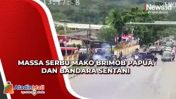 Lukas Enembe Ditangkap KPK, Massa Serbu Mako Brimob Papua dan Bandara Sentani
