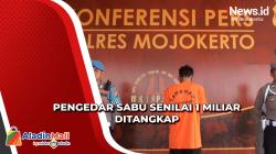 Polres Mojokerto Berhasil Tangkap Pengedar Sabu Senilai 1 Miliar