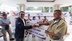 Partai Perindo Berikan 2 Gerobak UMKM Gratis dan Modal Usaha