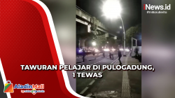 Tawuran Pelajar Gunakan Sajam di Pulogadung, Satu Tewas