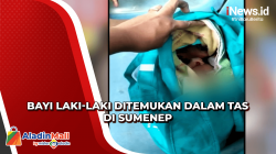 Diduga Dibuang, Bayi Laki-Laki Ditemukan Menangis dalam Tas di Sumenep