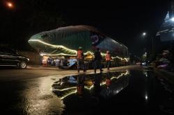 KCIC Kirim 4 Rangkaian Kereta Cepat Jakarta-Bandung ke Depo Tegalluar<