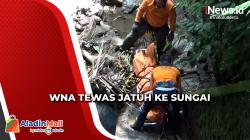 Kendarai Motor, WNA Rusia Jatuh ke Sungai Sedalam 25 Meter hingga Tewas di Ubud