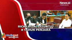 Jaksa Penuntut Umum Tuntut Ricky Rizal 8 Tahun Penjara
