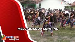Melihat Siswa SMP di Temanggung Melukis Kuda Lumping