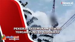 Pekerja Antena Ditemukan Tewas Tergantung di Menara Setinggi 20 Meter di Sidoarjo