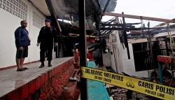 Penampakan Rumah Dinas Kapolda Papua Ludes Terbakar