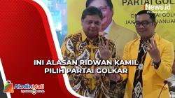 Labuhkan Pilihan ke Partai Golkar, Ridwan Kamil Ungkap Alasannya