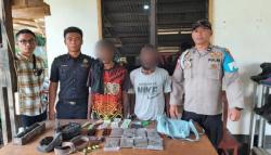 Bawa Ganja, 2 Pria Ditangkap di Perbatasan RI-Papua Nugini