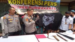 Setrum dan Bacok Korban hingga Tewas, Anggota Arabian Gengster Purwakarta Ditangkap 