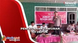 Cegah Tawuran Remaja, Polres Metro Depok Gelar Jumat Curhat