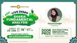 Jangan Lewatkan, Webinar MNC Sekuritas: Sharia Fundamental Analysis Hari Ini Pukul 16.00 WIB  