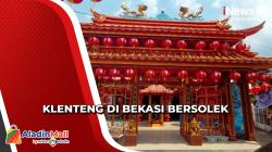 Klenteng di Bekasi Bersolek Jelang Imlek, Hiasi dengan Lilin dan Lampion