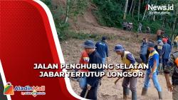 Material Longsor Timbun Jalur Selatan Jabar