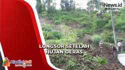 Hujan Deras 4 Jam Picu Longsor di Kuningan