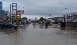 2 Ruas Jalan di Bengkulu Ditutup akibat Banjir, Polisi: Hanya Sementara, Sambil Tunggu Air Surut