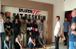 Aniaya 2 Warga dengan Sajam, 11 Anggota Geng Motor Ditangkap Polisi<