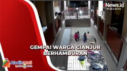 Gempa Magnitudo 4,4 Guncang Cianjur Kagetkan Warga, Seorang Bocah Terluka
