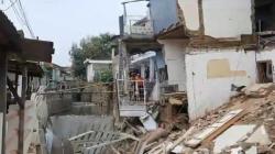 Viral Rumah Mewah di Cimahi Tiba-tiba Roboh, Warga Panik Teriak Takbir