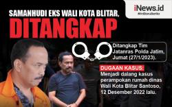 Infografis Mantan Wali Kota Blitar Samanhudi Ditangkap Kasus Perampokan