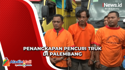 Polisi Ringkus 3 Penadah Truk Curian di Palembang<