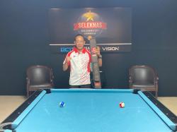 Seleknas POBSI SEA Games 2023: Jaka Kurniawan Rebut Slot Terakhir Nomor English Billiard