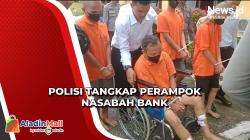 Polisi Bekuk Perampok Spesialis Incar Nasabah Bank di Sumsel<