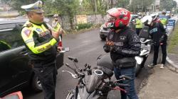 20 Motor Knalpot Bising Diamankan Polisi di Majalengka, Pemotor Tak Ditindak