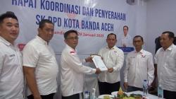 Partai Perindo Aceh Gelar Rakor dan Penyerahan SK Pengurus DPD